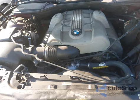 2004 BMW 745I из США, поврежденный, VIN WBAGL63444DP71192